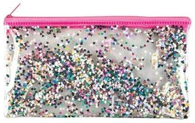 Папка на молнии GLITTER 22x12cm