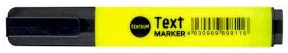 Text marker yellow chisel tip 1-4mm