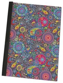 Mape ar klipsi "Oriental" A4 0.45mm assorti