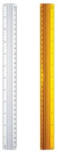 Ruler 30cm aluminum