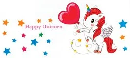 Mape ar gumijām A4 "Unicorns" 0.45mm