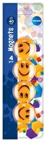 Magnēti tāfelēm SMILE diam.40mm 4gb.