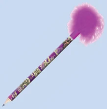 Parastais zīmulis HB "Ever After High" ar pūšķīti, apaļveida forma, koka
