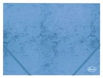 Mape ar gumijām A4 FOROFIS 350g/m2 no kartona (zila)