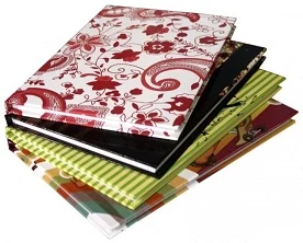 Notebook A5 squared 96sh. hard cover