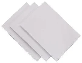 Cardboard white A5 20sh.