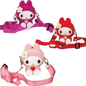 Wallet Bag "Hello Kitty" Silicone. 85x125x35mm