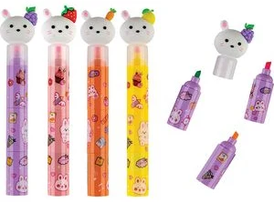 Highlighter 3 in1 CAT (colors: pink,yellow,orange) chisel tip 1-5mm