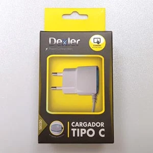 DEXLER Universaalne kompaktne laadija, standardse USB USB type-C 5V 2.1A