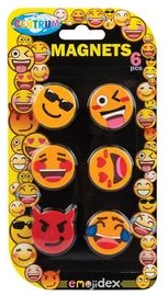 Magnēti tāfelēm EMOJIDEX diam.28mm 6gb.