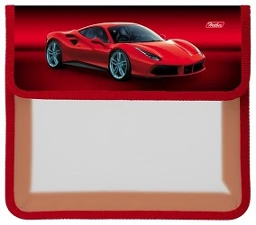 Dokument case  with button "Red Car" A5 with 1sections