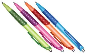 Ball pen "Grip" FOROFIS retractable oil based blue ink 0.7mm /paper box