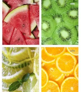 Klade līniju 96lp. "Fruits"