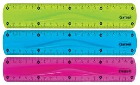 Lineāls 20cm SOFT ABS lokans