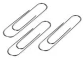 Paper clips 43mm FOROFIS nickel round 100pcs /paper box