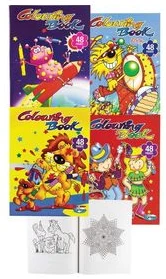 Book colouring A4 48pages