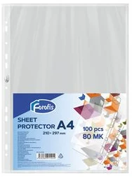 Kabatas A4 100gb., glancētas, 80mk FOROFIS