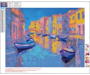 Dimanta mozaīka 5D "Venice" 40x50cm