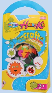 (HK)Foam Craft Kit (glue stick)