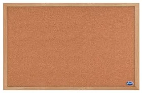 Cork board 60x90cm with wooden frame FOROFIS
