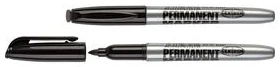 Permanent marker "Centrum" 2-4mm black bullet tip
