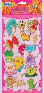 Decoration stickers 3D 14 x32cm