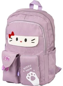Bērnu mugursoma "Kitty Love" violeta