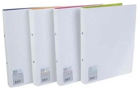 Mape ar 2 gredzeniem "White" A4 2.0mm assorti