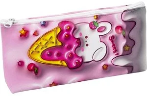 Penālis-kosmētikas maks 3D efekts “Rabbit Ice Cream 3D” 20.5x9x2.5cm
