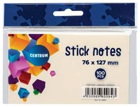 Стикеры 76*127mm 100лист. CENTRUM
