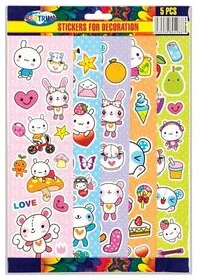 Decoration stickers "Cartoons" 265x75mm