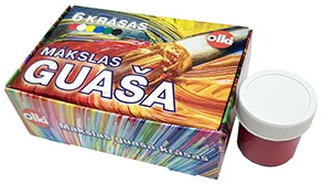 Gouche set OLKI "Urok risovanija" 6col. x 22ml