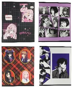 Notebook squared 48sh. "Anime"