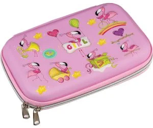Penālis 3D "PINK FLAMINGO”" 220x150x50mm