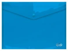 Mape- aploksne ar kniedi A4 FOROFIS 0.16mm (zila)