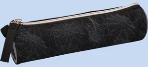 Пенал-косметичка "Spider" 20x5x5cm круглая