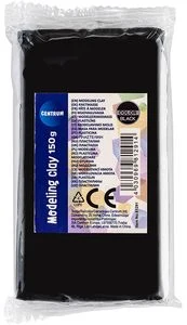 Plastilīns melna kr. 150g