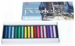 Pasteļkrītiņi OLKI 16kr. Assorti Nr.5.