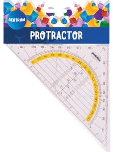 Protractor ruler 180° 16 cm