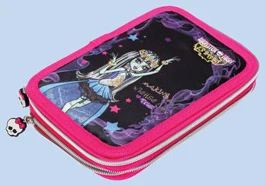 Pencil case single "Monster High" 14.5x20.5x2cm (polyester)