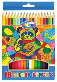 Карандаши 18цв. ZOO длинные