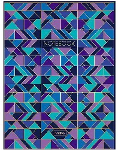Notebook squared A5 80sh. "Color Geometry"