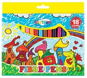 Fibre pens "Magic Village" 18col.
