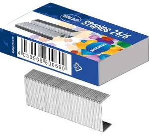 Metāla skavas Nr.24/6 1000gb. tērauds
