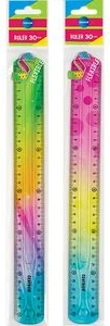 Lineāls 30cm SOFT ABS lokans