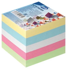 Piezīmju papīru kubs 8.5x8.5cm 800lp. 5 pastel kr. FOROFIS