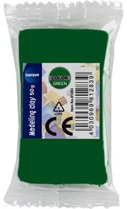 Plastilīns zaļa kr. 50g