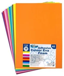 Pašlīmējošais aplikāciju komplekts EVA FOAM 10kr. A3