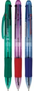 Automatic ball pen "4 IN 1" QUARTET 4-color ink 0.7mm