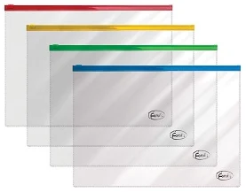 Mape-aploksne ar slēdzēju A4 FOROFIS (29.7x21cm) 0.14mm (asorti)